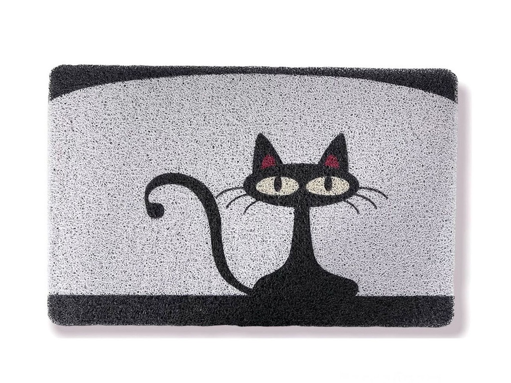 Felpudo Gata en El Tejado 60 x 40 cm.