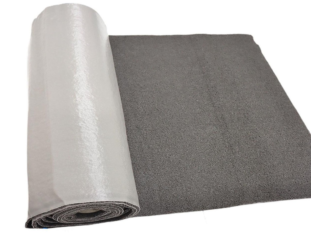Rollo de Felpudo Confortmat Basic Gris 1.20 x 9 m.
