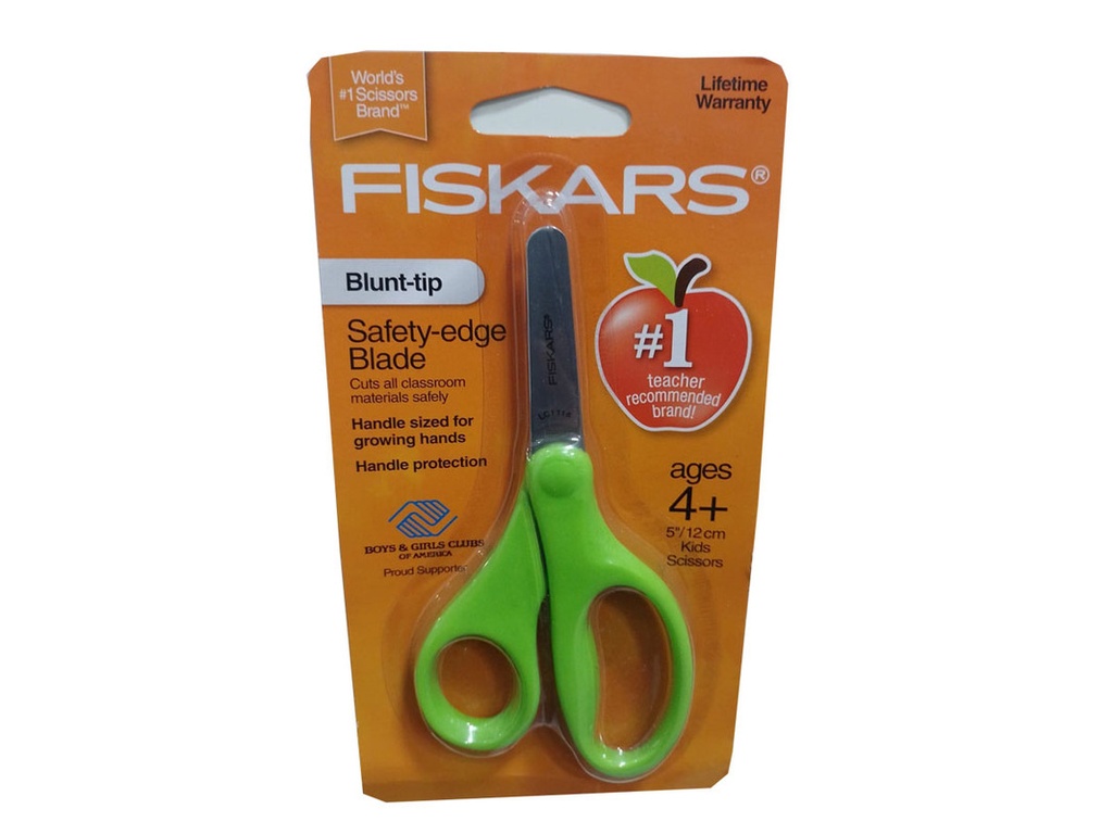 Tijera Chica Fiskars Punta Redonda x 12 Unid