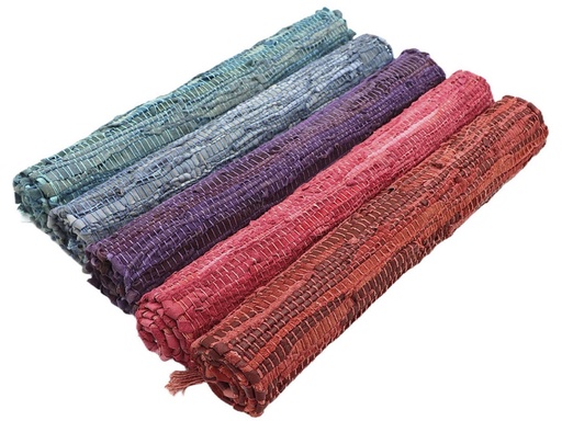 [888-10728] Alfombra Cuerina Grande Colores Acidos 120 x 80 cm.