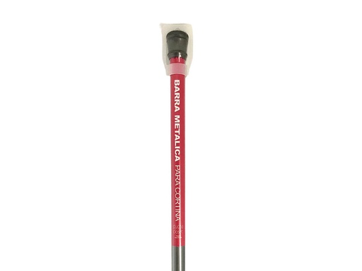 [888-10141] Barra Metalica Plateada para Ducha (1.04 Hasta 1.93 m)