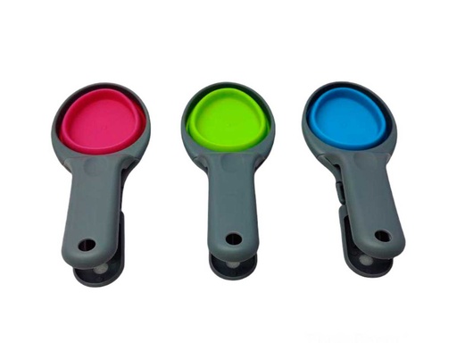 [222-10186] Cucharon Plegable con Clip 23.7 cm L 8 Onz.