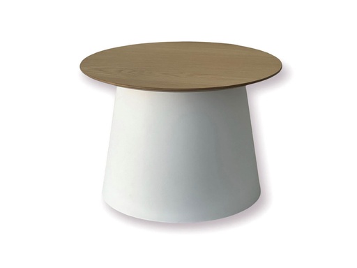 [888-10795] Mesita Princess Blanca Auxiliar 49 x 42.4 cm.