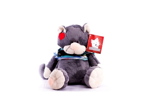 [222-10095] Peluche Gato Toby Chico 20 cm.