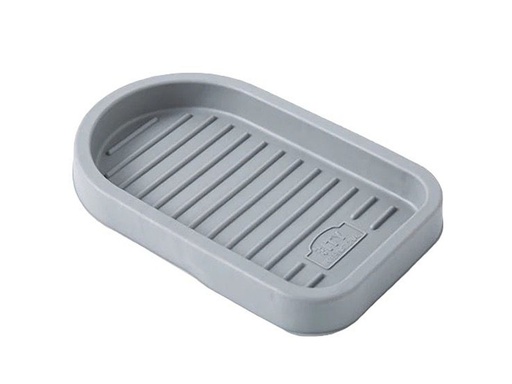 [222-10191] Portaesponjas Mega Gris para Lavadero 23 x 14 x 2 .2 cm.